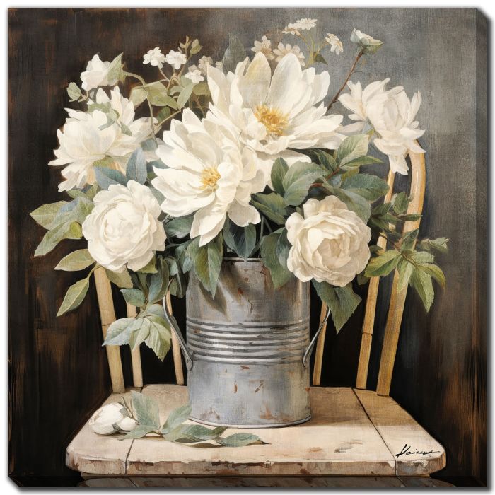 Tin Blooms Bouquet