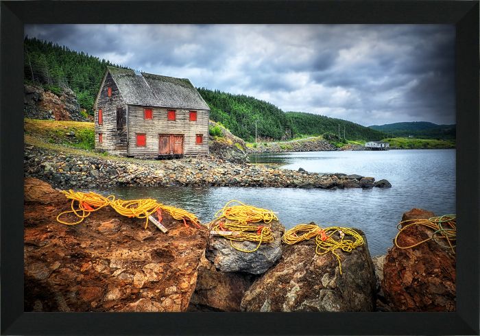 Yellow Rope Red Windows