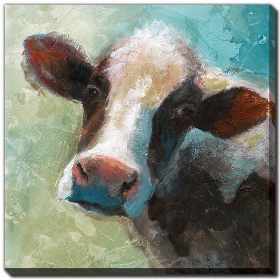 Colorful Quirky Cow