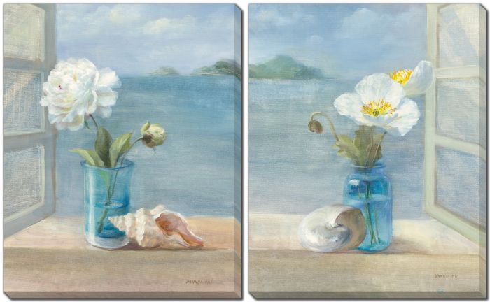 Coastal Florals Set of 2