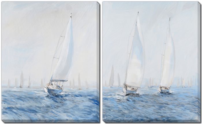 Sailing Upwind Set of 2