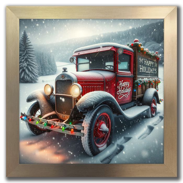 Vintage Christmas Truck