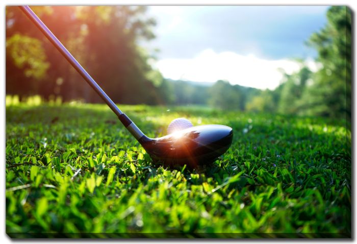 Golf At Sunrise