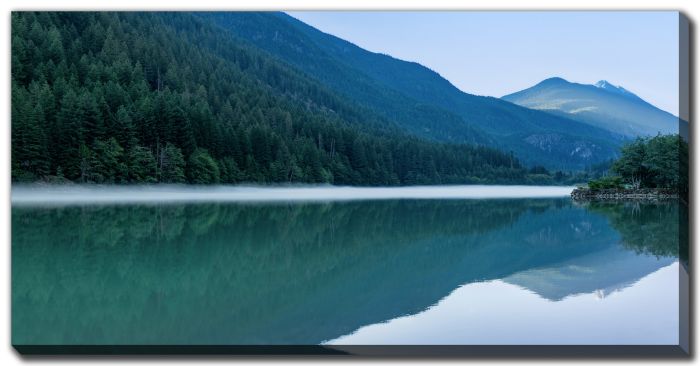 Daybreak Along the Lake