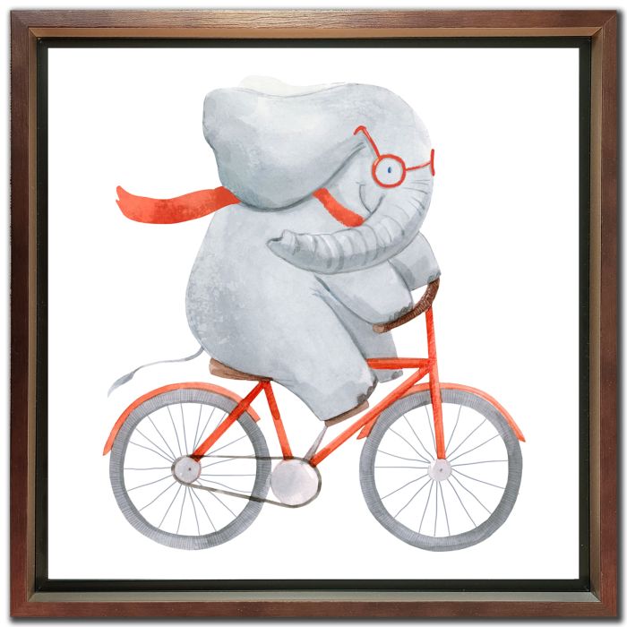 Elephant On A Bike
