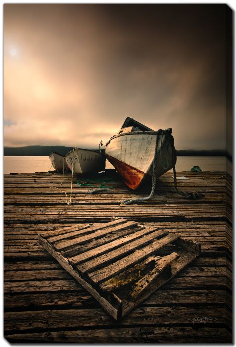 Pallet Launch Three Boats