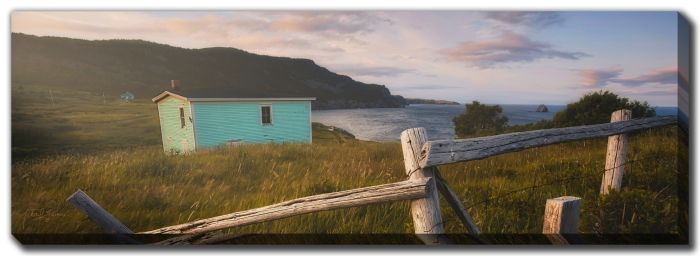 Wire Fence Green House Ocean