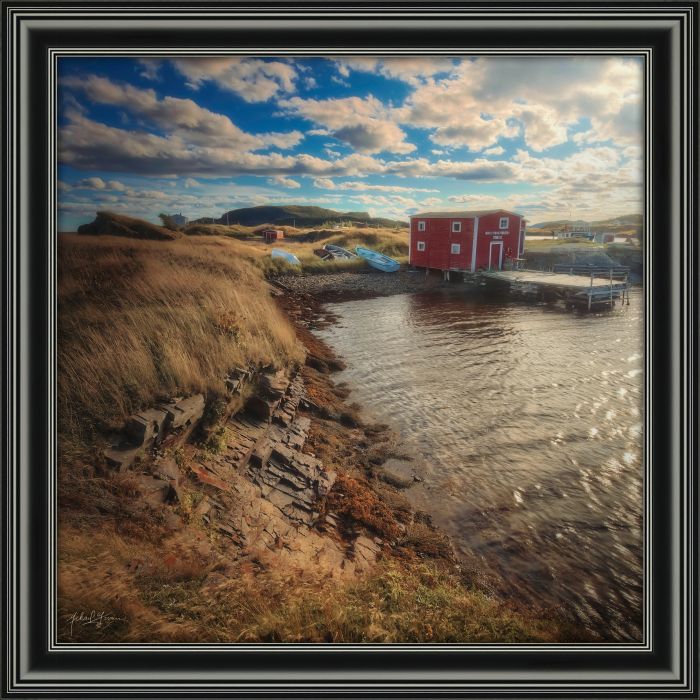 Stage Harbour Grass Boats Town