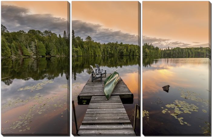 Green Canoe Haliburton Highlands