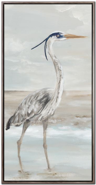 Heron on the Beach Walk