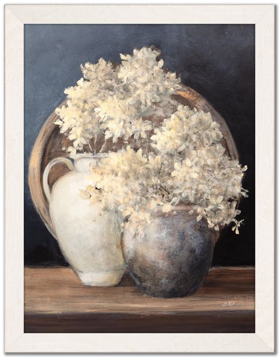 Golden Hydrangeas II White