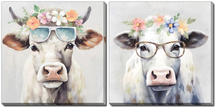 Garland Cow Set of 2
