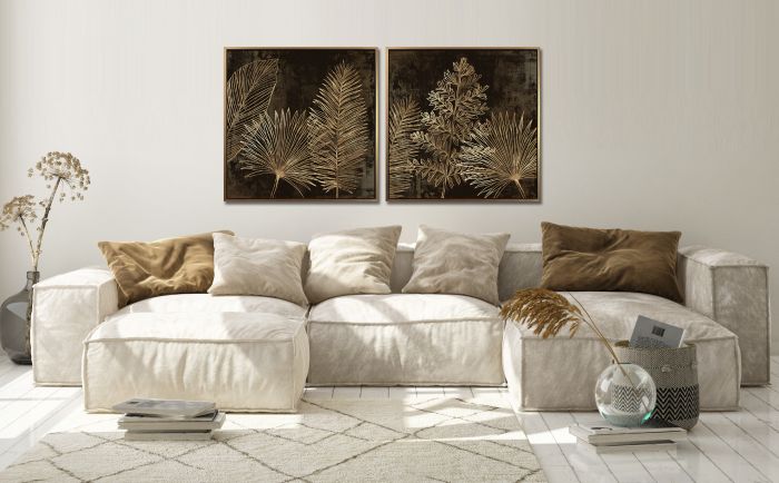 Golden Tropics Set of 2