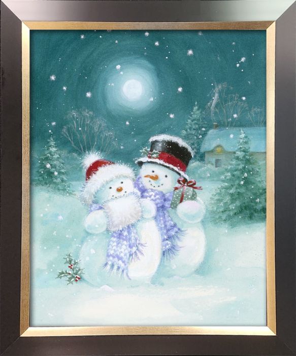 Snowman Couple